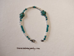 Turquoise Turtle Anklet