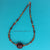 Amber Sea purse necklace